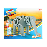 Toi-legetøj 3D puslespil elefant junior 31,5 cm skumgrå 75 dele