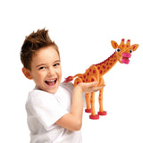 Toi-legetøj 3D puslespil giraf junior 31,5 cm skum orange 104 dele