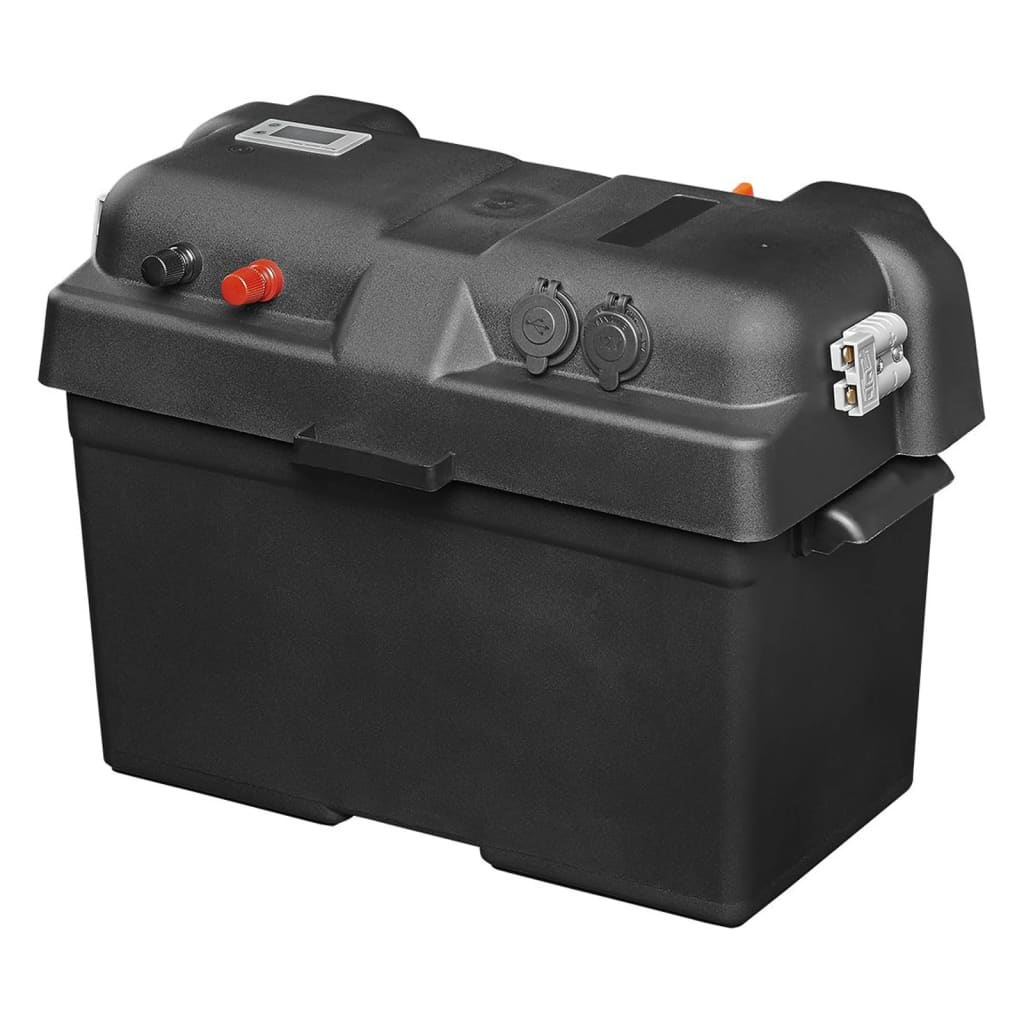 ProPlus Battery Box med USB og Voltmeter 35x18x23 cm