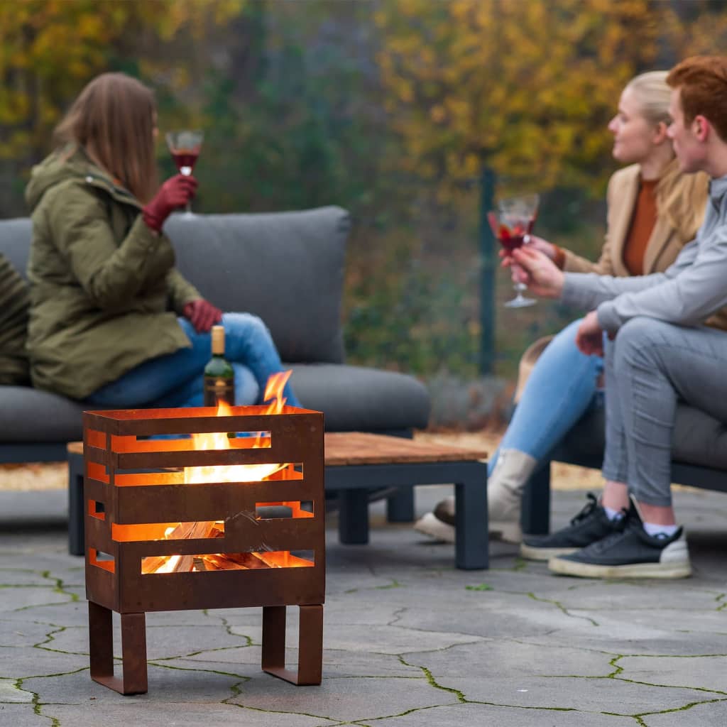 Redfire Redfire Vuurkorf Steel Rust -farvet