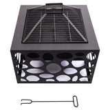 Redfire pejs Mikor med grillgitter sort