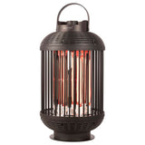 SunRed Table Varmere Indox 1200 W Halogen sort