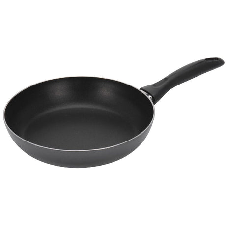 Fremragende husholdningsartikler aluminium stegepande 28 cm sort
