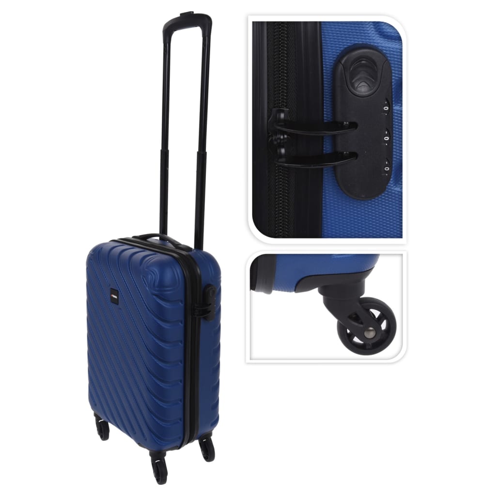 Proworld Proworld Suitcase Diamond Mønster 28 L mørkeblå