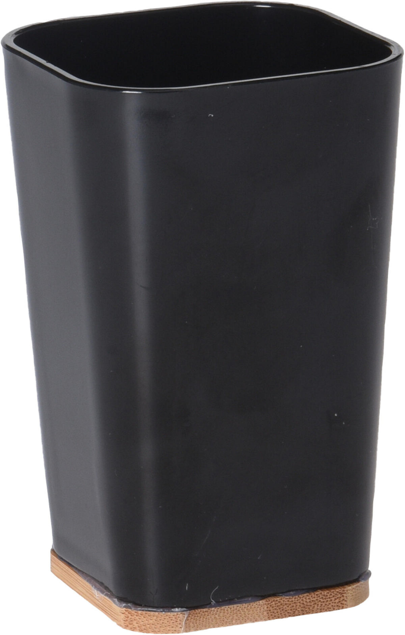 Bathroom solutions bs drinkbeker zwart bamboe