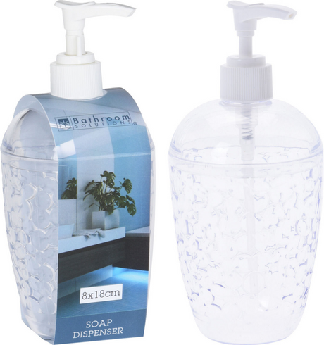 Diverse sæbepumpe plast 30cm