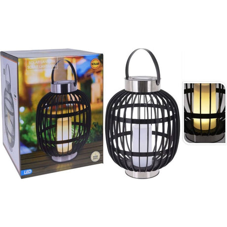Pro have solcelle LED lampe sort