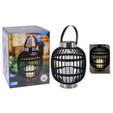 Progarden Progarden Lanterne med lysestol LED sort