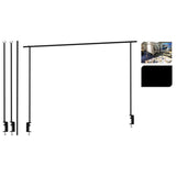 Progarden bordklemmet metal sort