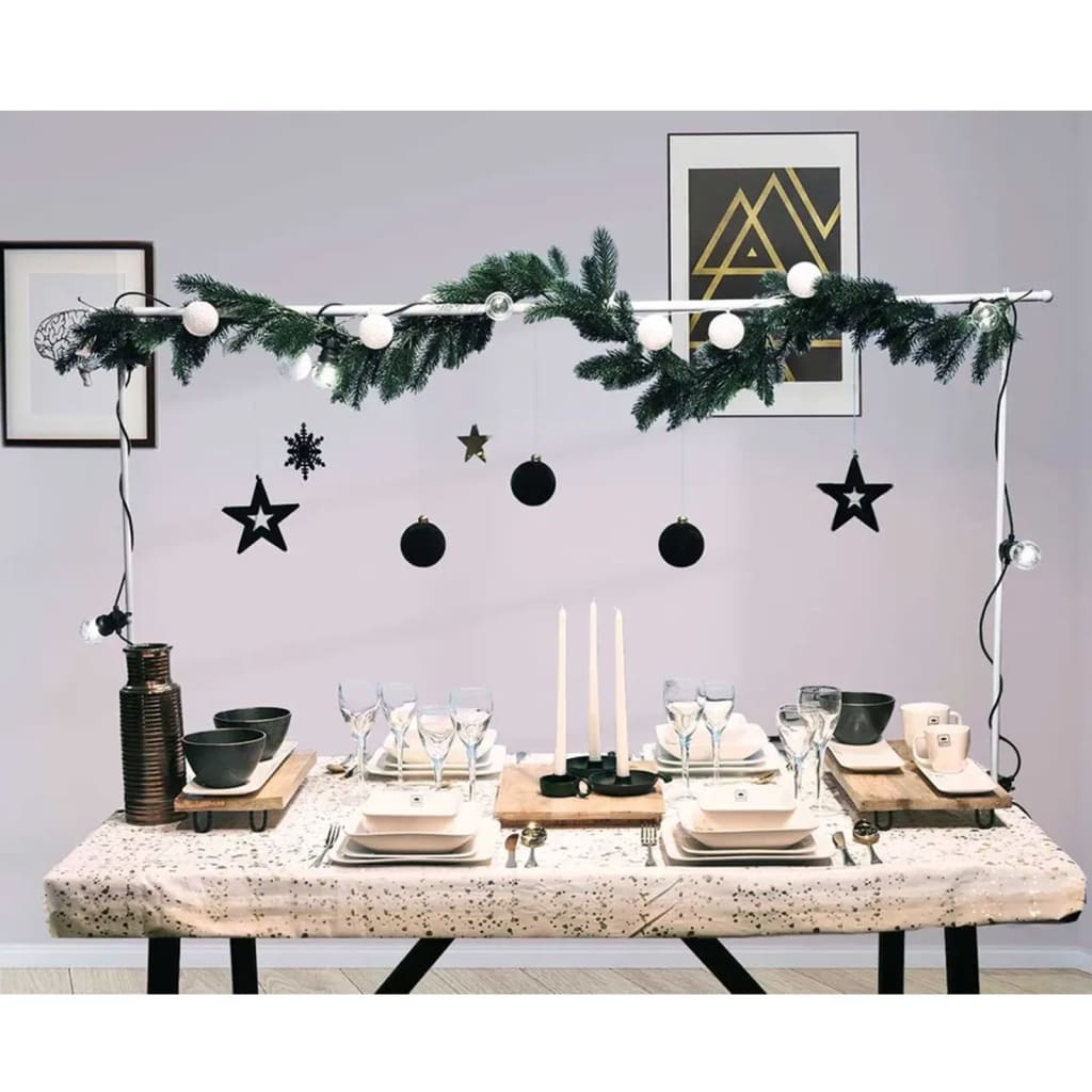Progarden bordklemmetal hvid