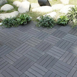 Progarden progarden terrasse fliser 6 st mørkegrå