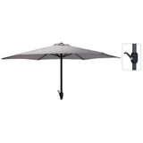 Progarden Parasol Monica 270 cm lysegrå