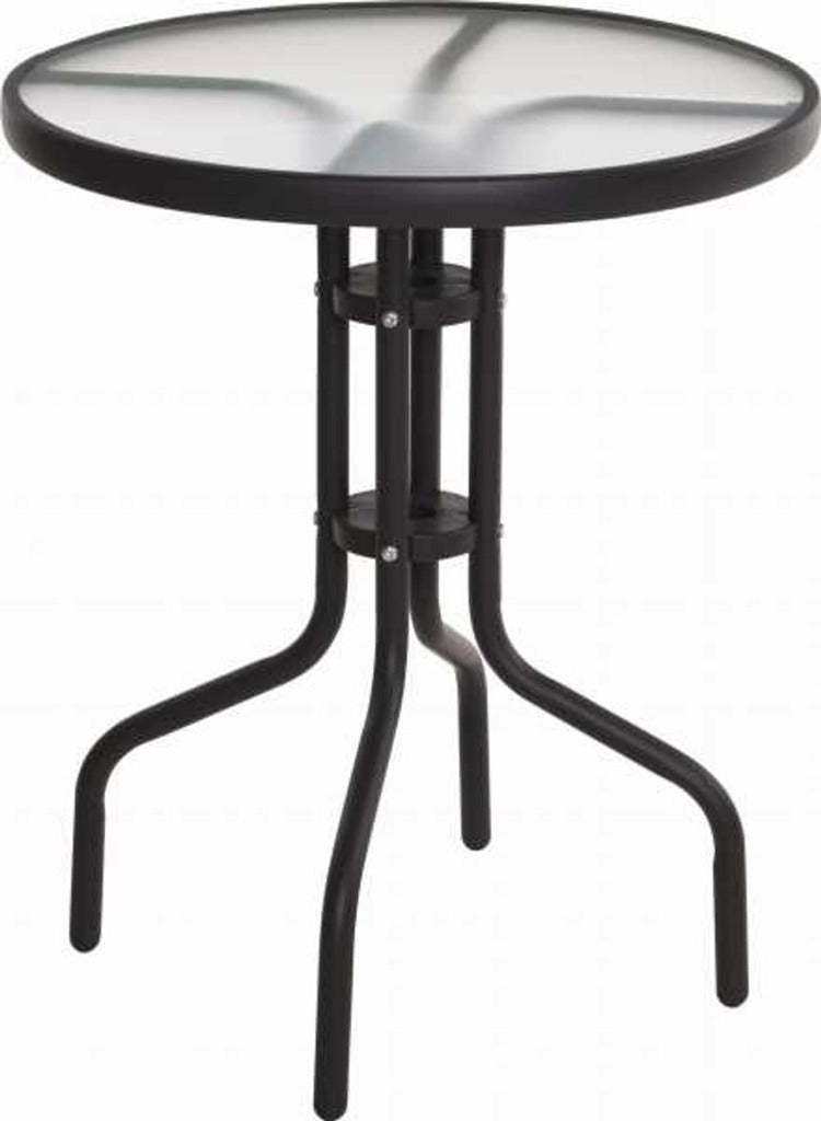 Pro have rundt altanbord i glas 60x70cm