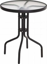 Pro have rundt altanbord i glas 60x70cm