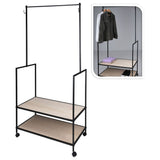 H S Collection tøjstativ med 2 kroge metal