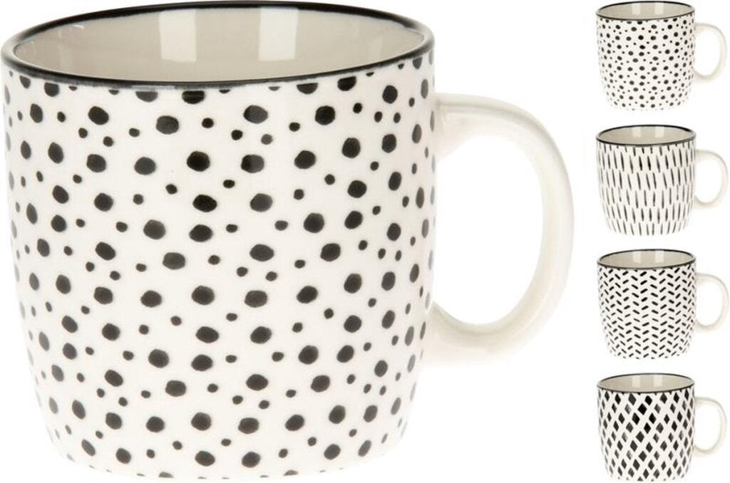 Diverse porcelænskop 200ml 1 stk., forskellige designs