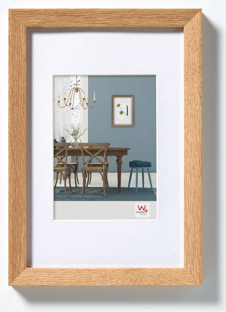 Walther fiorito - mdf træramme - fotostørrelse 13x18 cm - lys eg