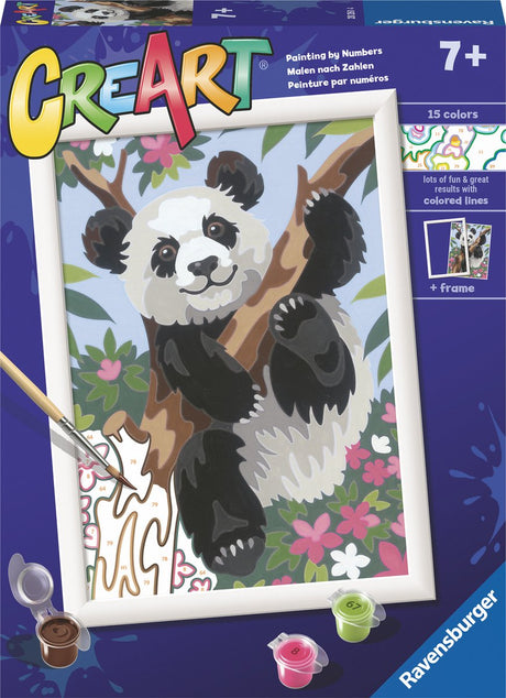 Ravensburger Creart Maleri ved nummeret - Spiller Panda