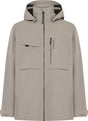 Didriksons aston usx jkt 5 unisex udendørsjakke - ask brun