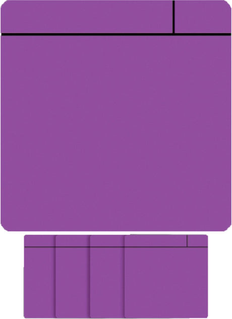 Smit visual magneet scrum - 75x75mm - paars - 5 stuks