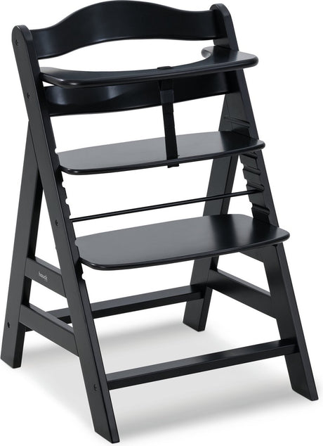 Hauck højstol alpha+ sort - FSC® certificeret bøgetræ - sort