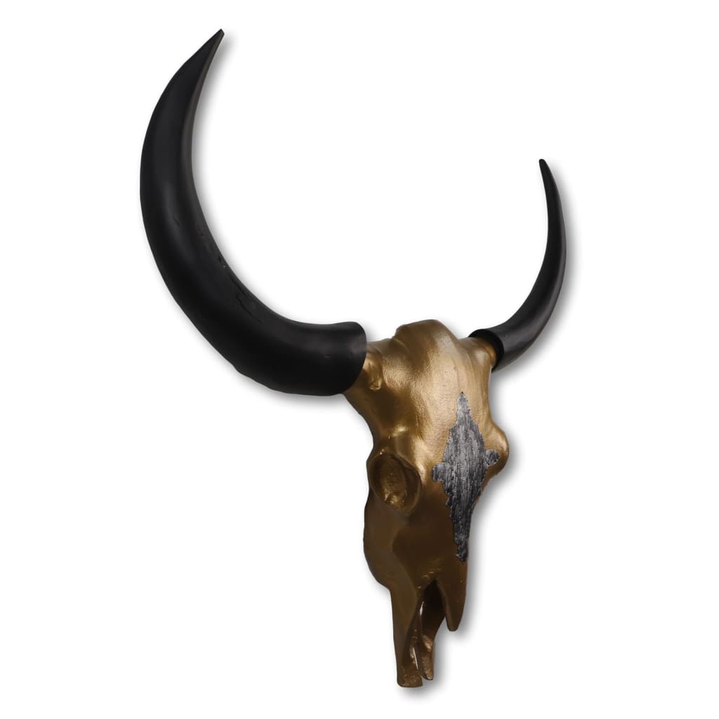 HSM Collection Buffalo Head dekorativ L 80x10x80 cm