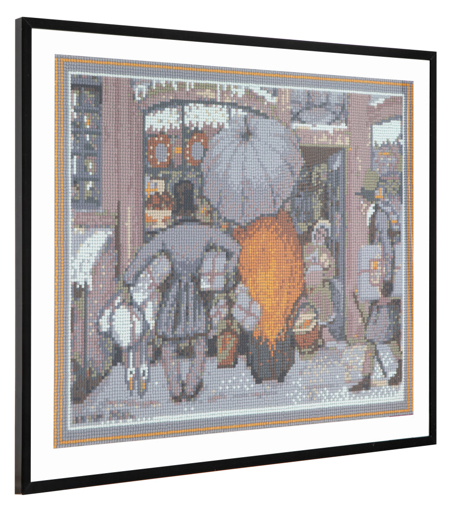 Grafix diamantmaleri anton pieck butiksvindue 40x50cm