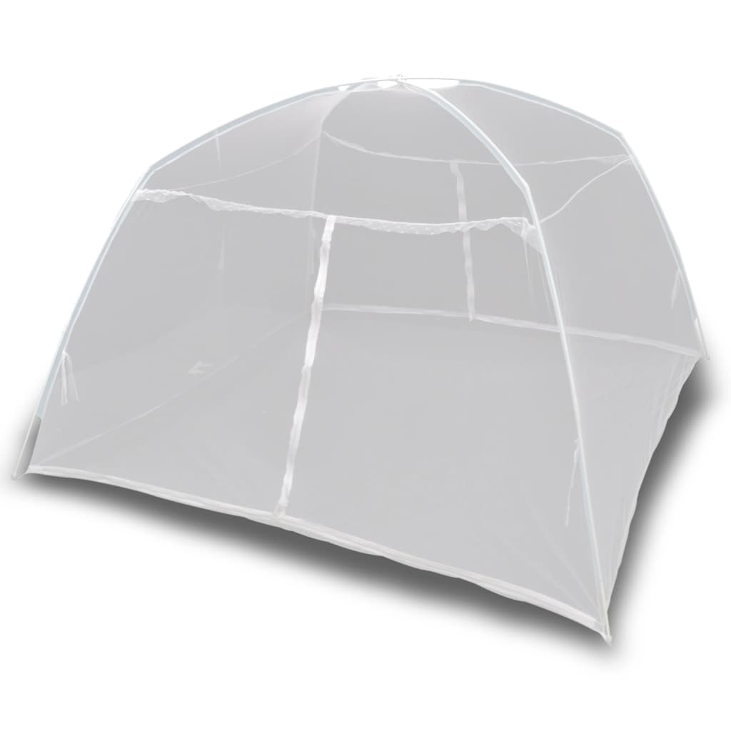 Vidaxl telt 200x180x150 cm fiberoptisk hvid