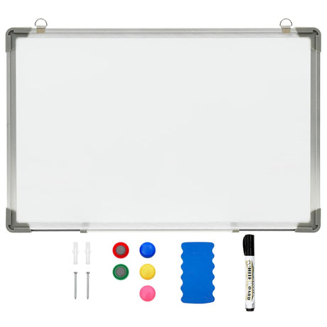 Vidaxl tavle magnetisk 50x35 cm stål hvid