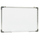 Vidaxl tavle magnetisk 50x35 cm stål hvid
