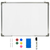 Vidaxl tavle magnetisk 70x50 cm stål hvid