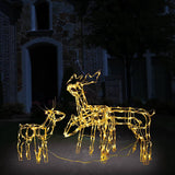 Vidaxl 3-delt julebelysning Rendieren 229 LED'er