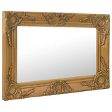 Vidaxl Wall Mirror Baroque Style 60x40 cm guldfarvet
