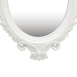 Vidaxl Wall Mirror Castle Style 56x76 cm hvid