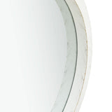 Vidaxl Wall Mirror med bånd 50 cm hvid