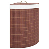 Vidaxl Hoekwasmand 60 L Bambus Brown