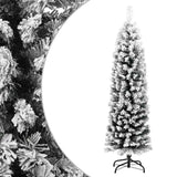 Vidaxx kunstigt juletræ med snesmal 150 cm PVC grøn