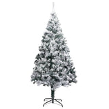 Vidaxl Kunstkerstboom med sne 240 cm grøn