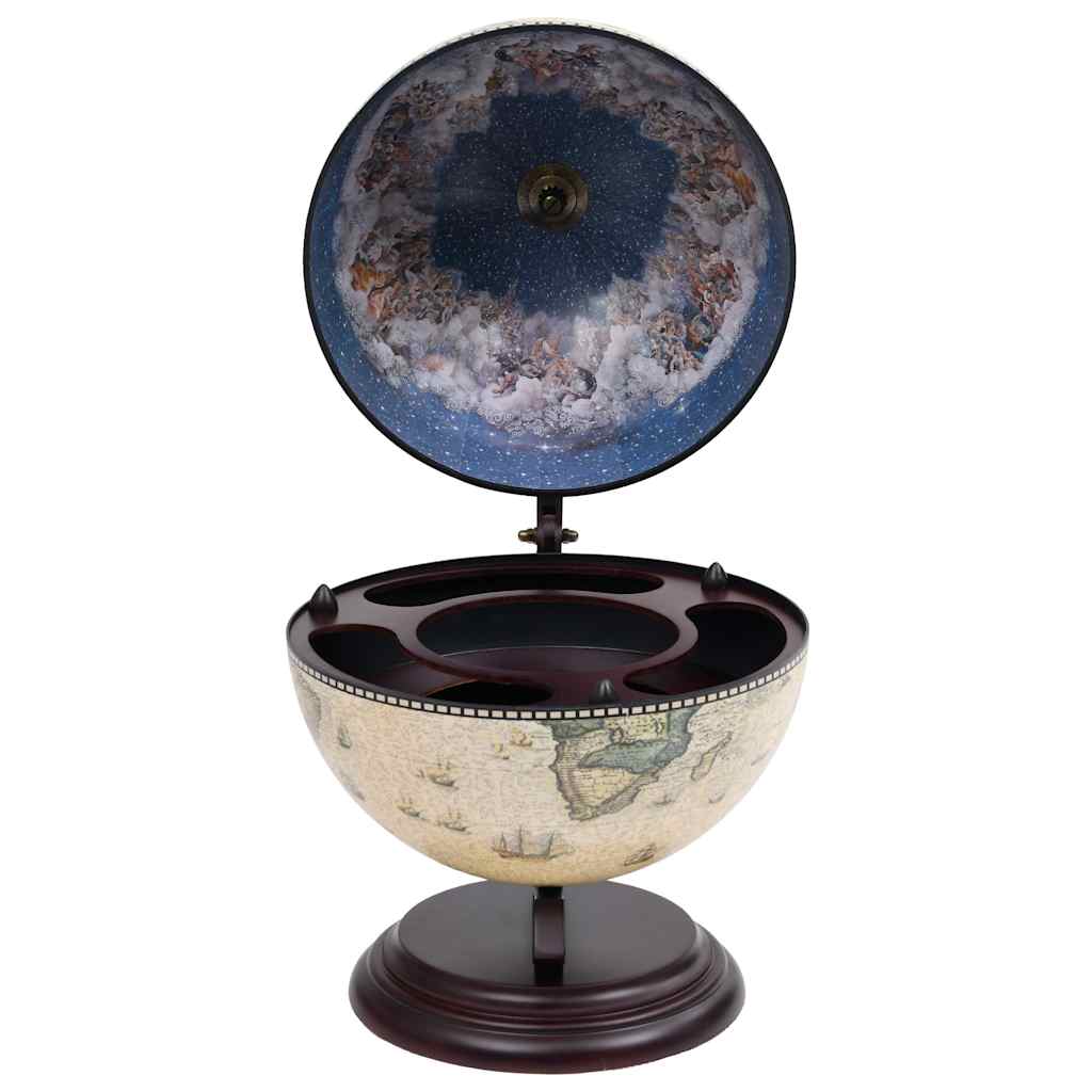 Vidaxl globebar tafelmodel eucalyptushout groen