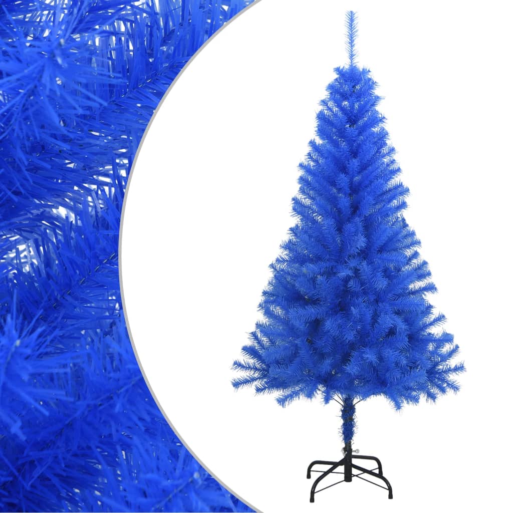 Vidaxl Kunstkerstboom med standard 150 cm PVC Blue