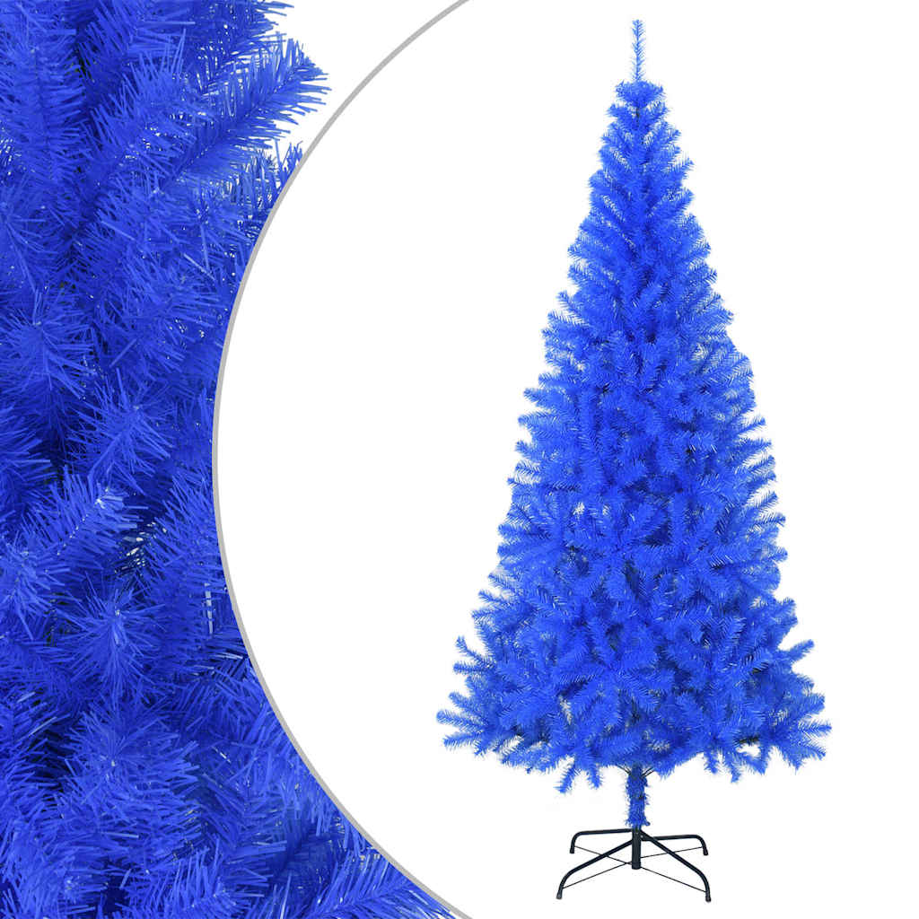 Vidaxl Kunstkerstboom med standard 210 cm PVC Blue