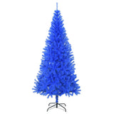 Vidaxl Kunstkerstboom med standard 210 cm PVC Blue
