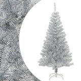 Vidaxl Kunstkerstboom med standard 150 cm cap sølvfarvet