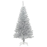 Vidaxl Kunstkerstboom med standard 150 cm cap sølvfarvet