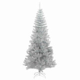Vidaxl Kunstkerstboom med standard 180 cm cap sølvfarvet