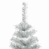 Vidaxl Kunstkerstboom med standard 180 cm cap sølvfarvet