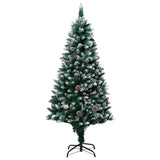 Vidaxl Kunstkerstboom med fyrretræer og hvid sne 150 cm