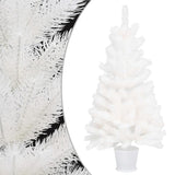 Vidaxl Kunstkerstboom med naturtro nåle 90 cm hvid