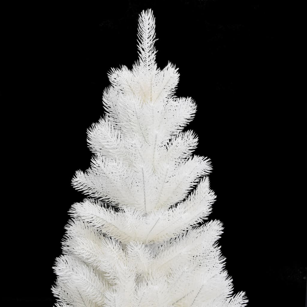 Vidaxl Kunstkerstboom med naturtro nåle 90 cm hvid