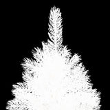 Vidaxl Kunstkerstboom med naturtro nåle 180 cm hvid